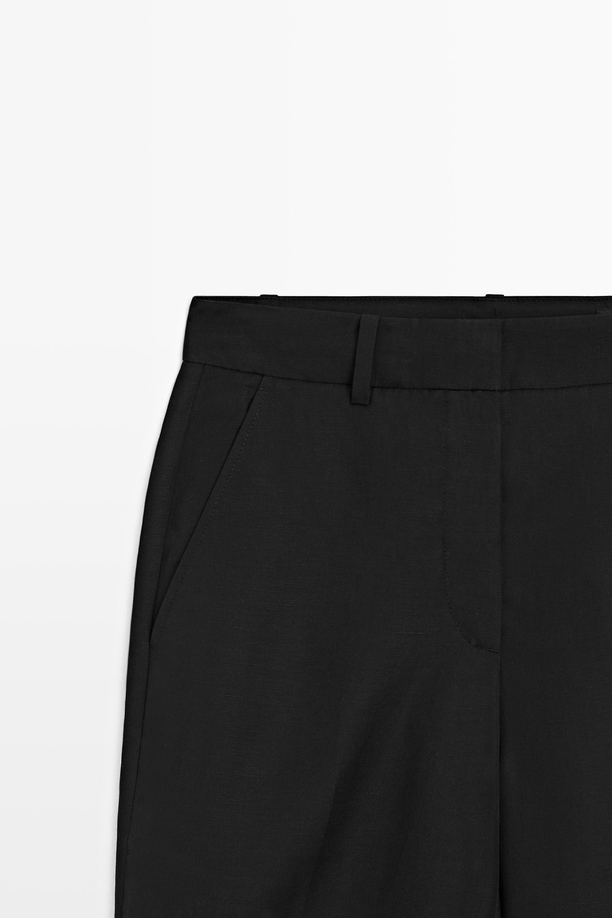 Pantalon capri slim